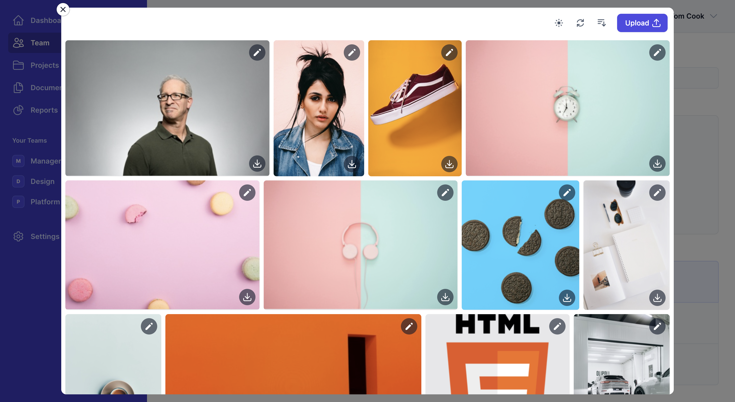 Manager screenshot